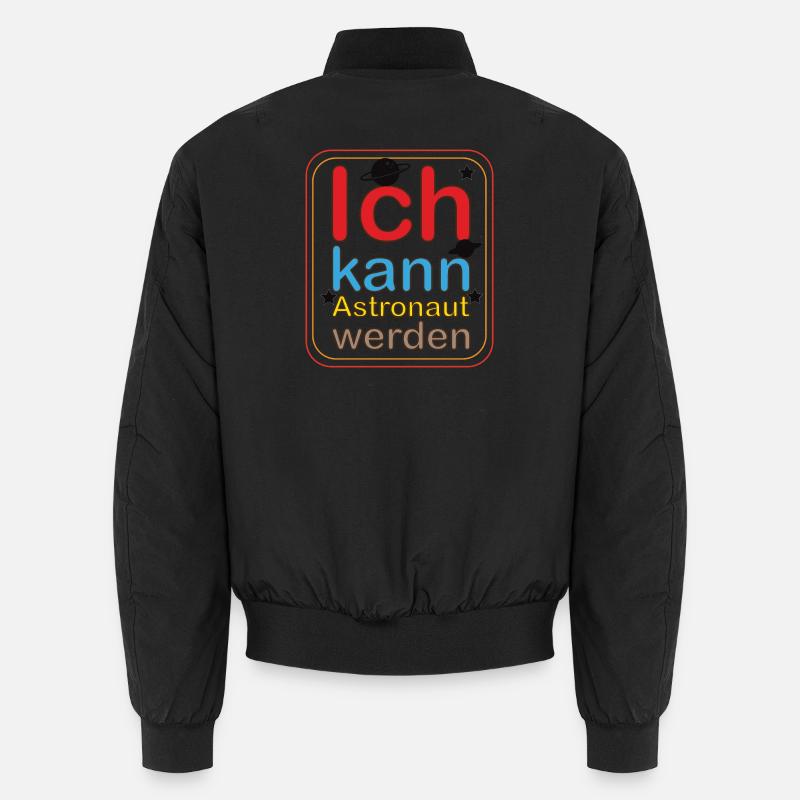 Ich kann den Weltraum erreichen Unisex Bomberjacke