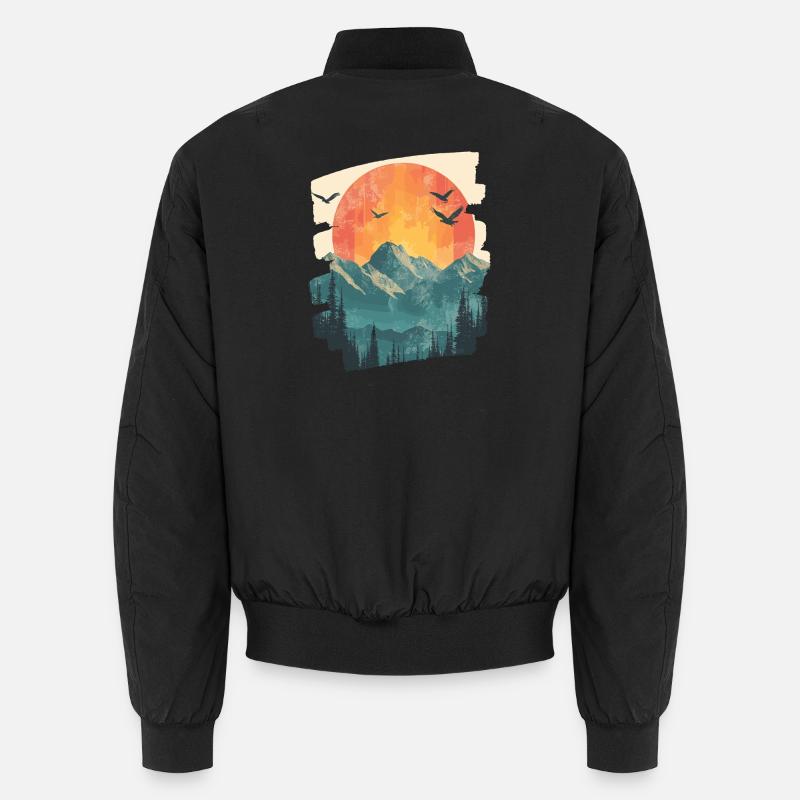 Berge Unisex Bomberjacke