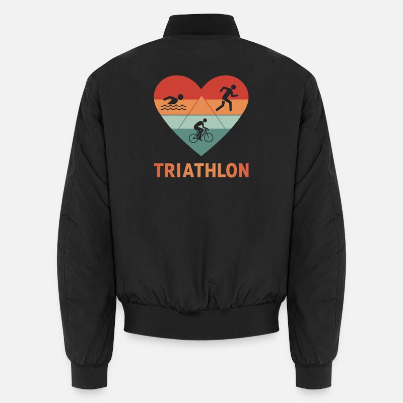 J’adore le cadeau de triathlon pour un triathlète Bomber unisexe