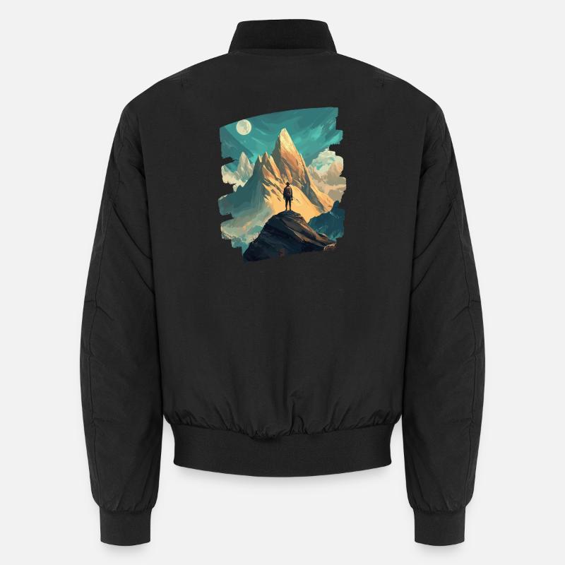 Mountains Unisex Bomber Jacket