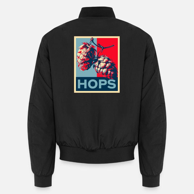 Hops Unisex Bomberjacke