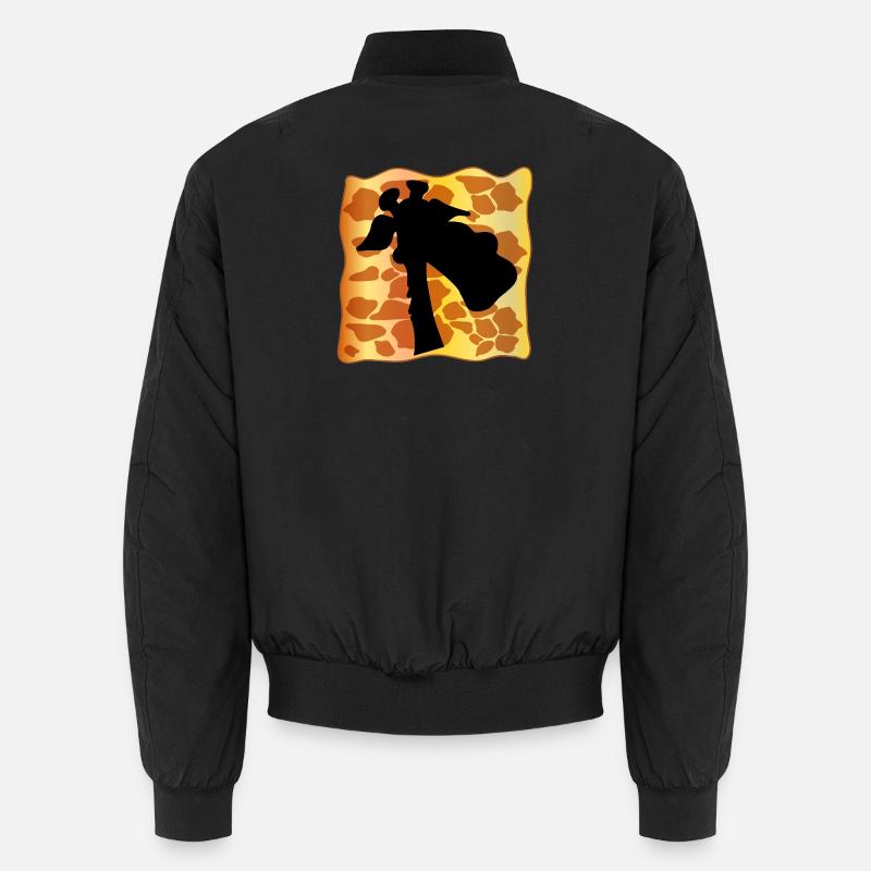 MOTIF GIRAFE RAFF Bomber unisexe