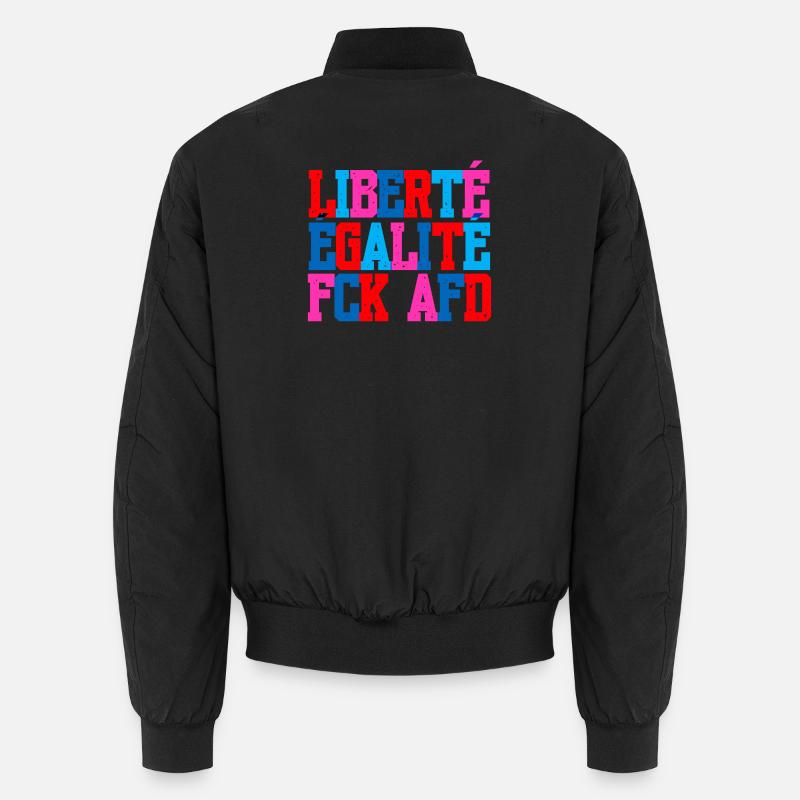 Ich bin so frei - Unisex Bomberjacke - Schwarz
