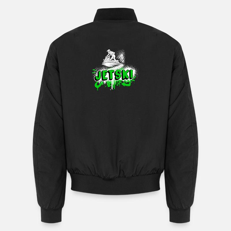 Jet Ski Graffiti – Splash and Ride Bomber unisexe