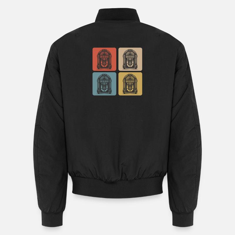 Style Jukebox rétro Bomber unisexe