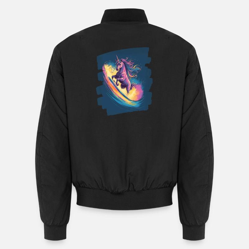 Licorne Bomber unisexe
