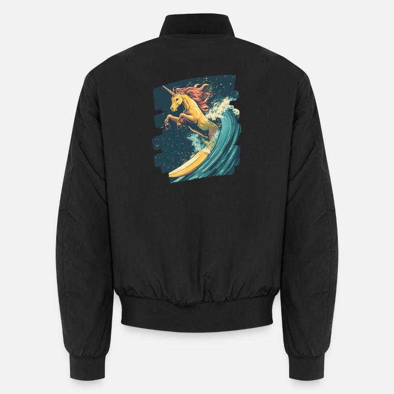 Licorne Bomber unisexe