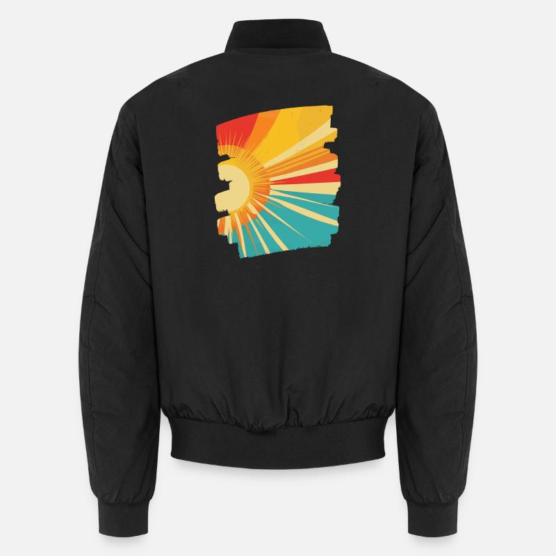 Sommer Sonne Unisex Bomberjacke