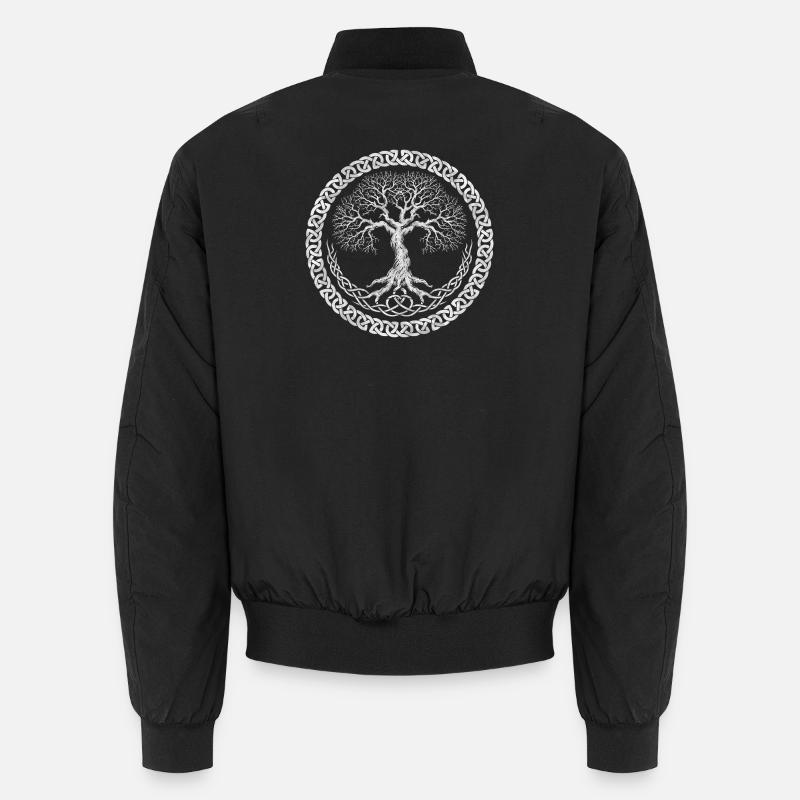 Yggdrasil Baum des Lebens Unisex Bomberjacke