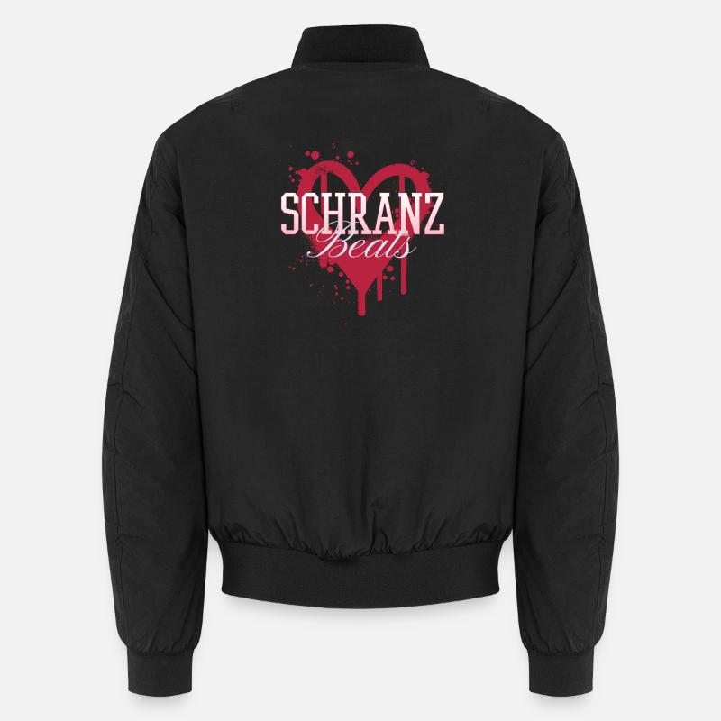 Schranz bat la techno rave Bomber unisexe