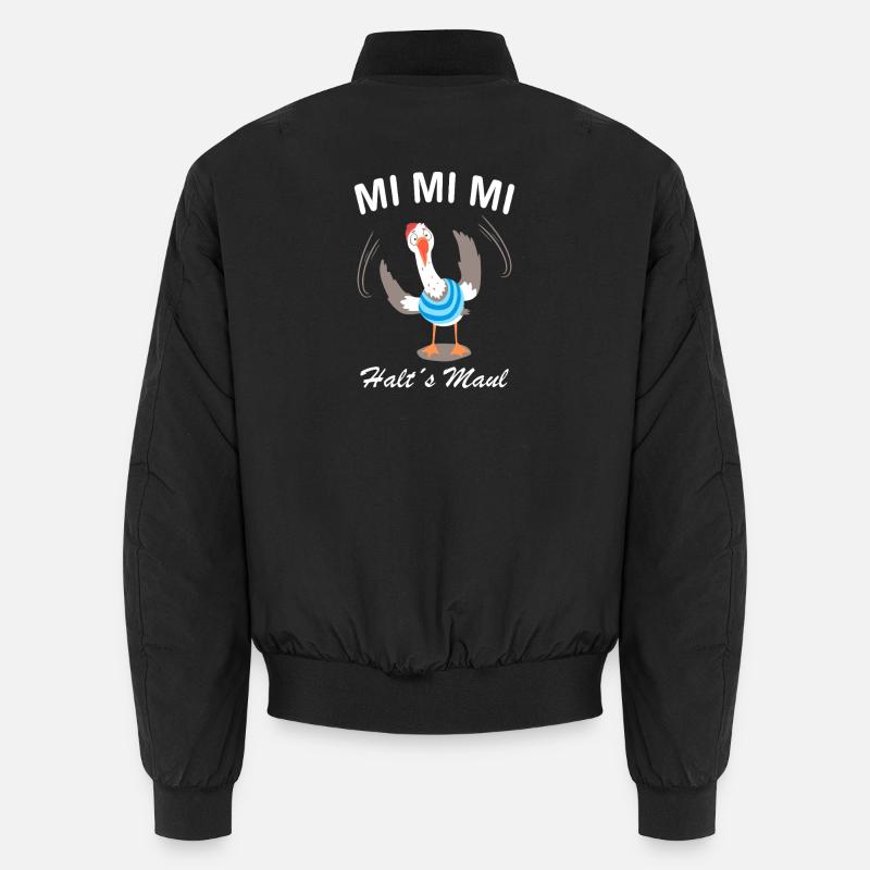 MI Mi Mi Shut Up Unisex Bomber Jacket