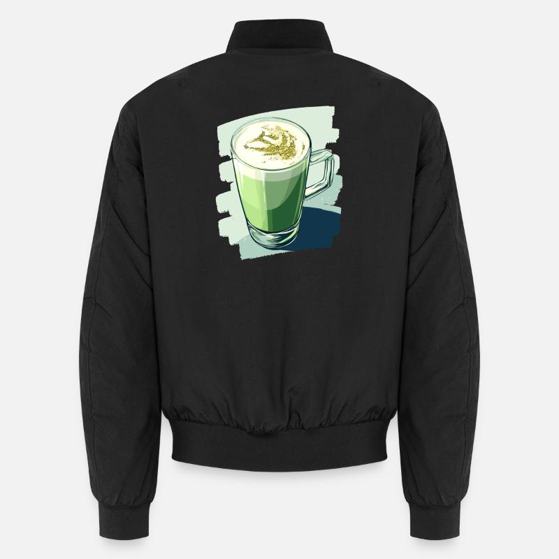 Matcha Latte Lover Thé vert Bomber unisexe