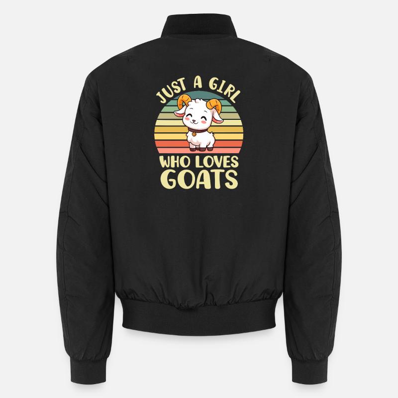 Goat Goat Unisex Bomber Jacket