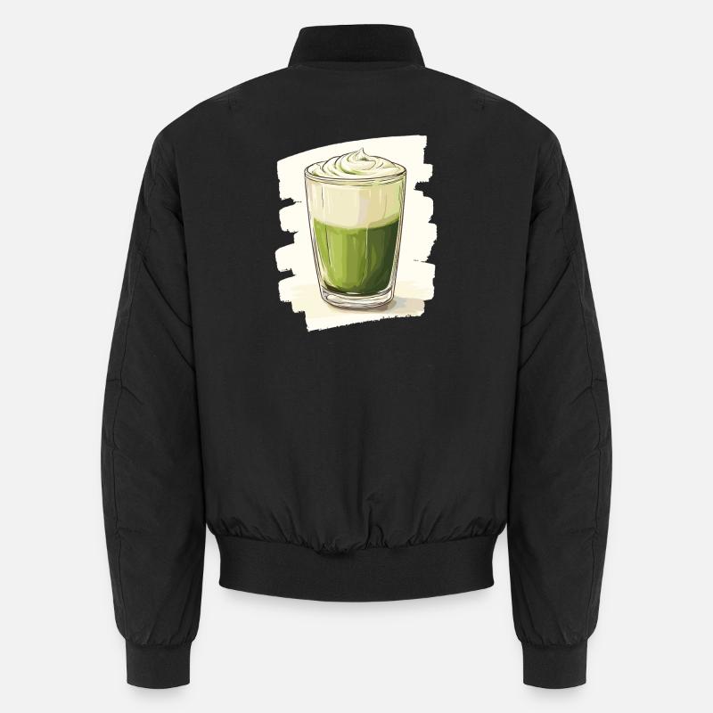 Matcha Latte Lover Thé vert Bomber unisexe