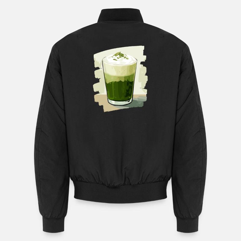 Matcha Latte Lover Thé vert Bomber unisexe