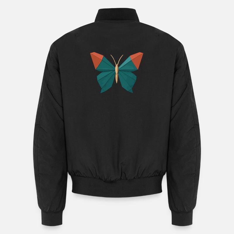 Papillon en origami Bomber unisexe