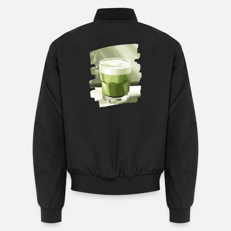 Matcha Latte Lover Thé vert Bomber unisexe