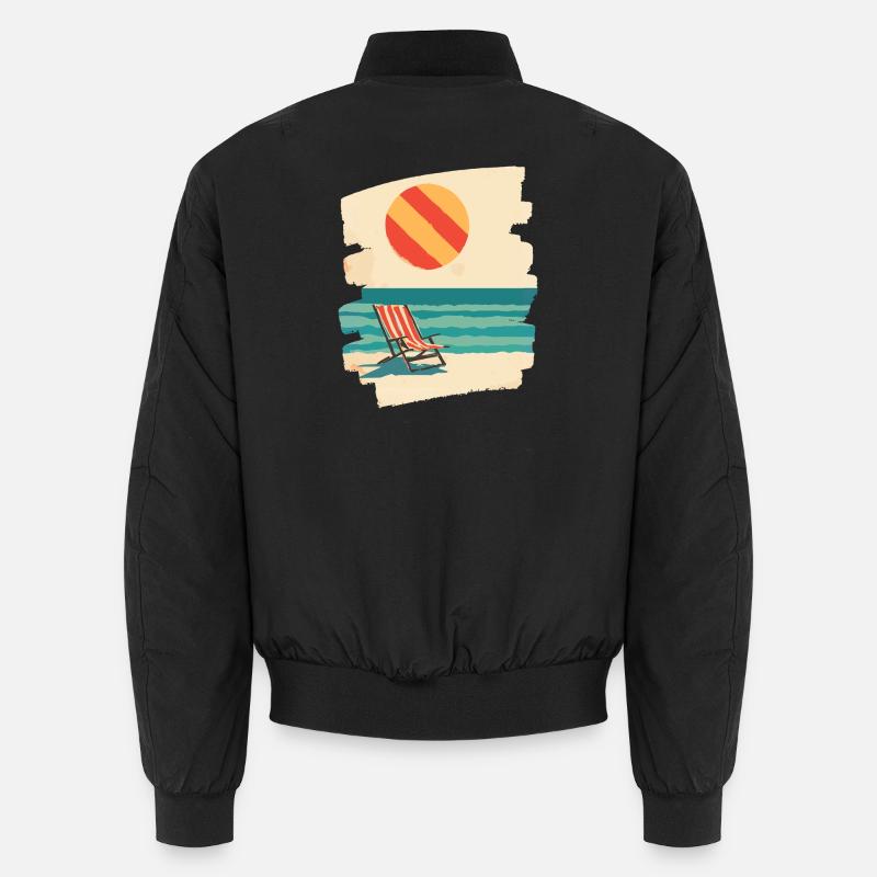 Summer Sun Beach Unisex Bomber Jacket