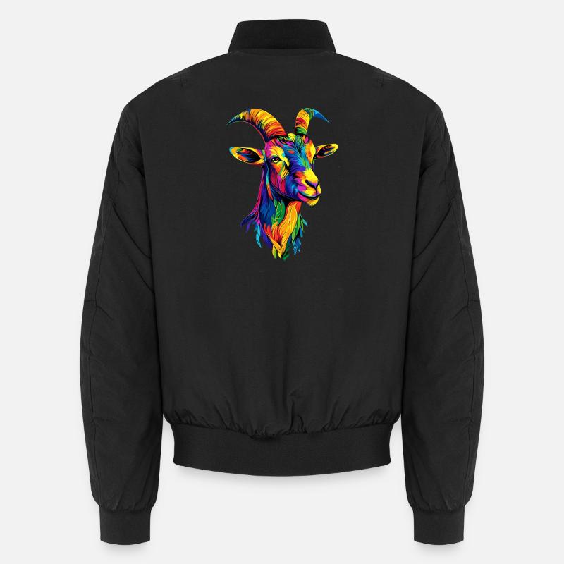 Chèvre Chèvre domestique Capricorne Chèvre Chèvre Chèvre mignonne Bomber unisexe
