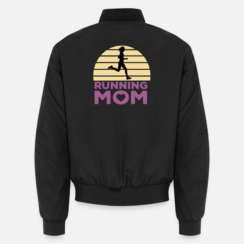 Running mom - Bomber unisexe - noir