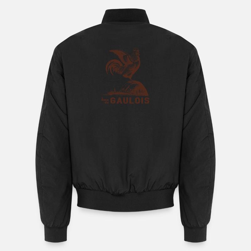 Seele der Gallier - Unisex Bomberjacke - Schwarz
