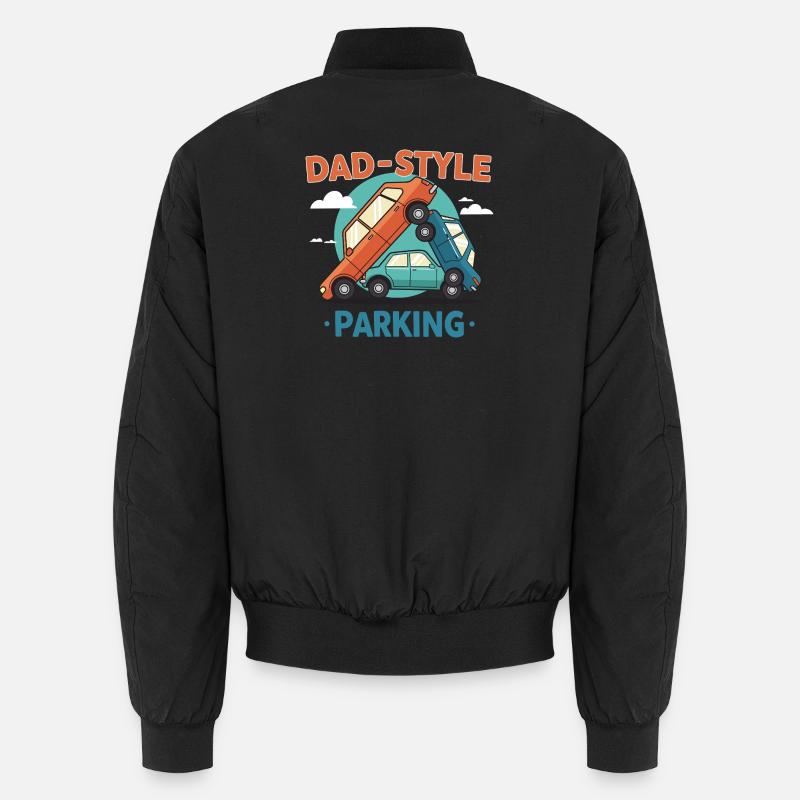 Daddy-style parking Unisex Bomber Jacket