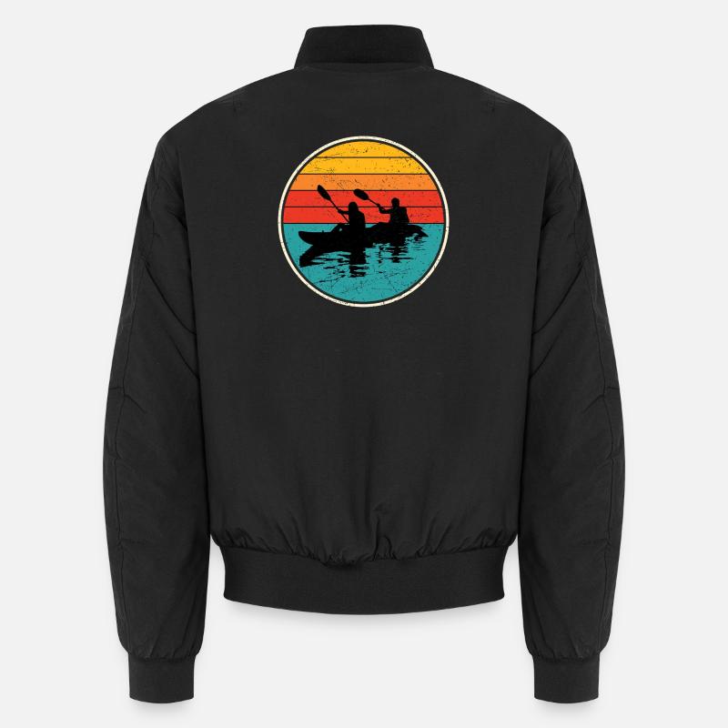 Sunset Kayak Duo Circle Bomber unisexe