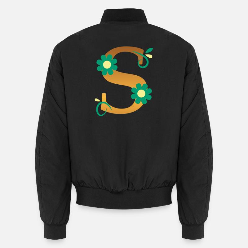 S - Unisex Bomberjacke - Schwarz
