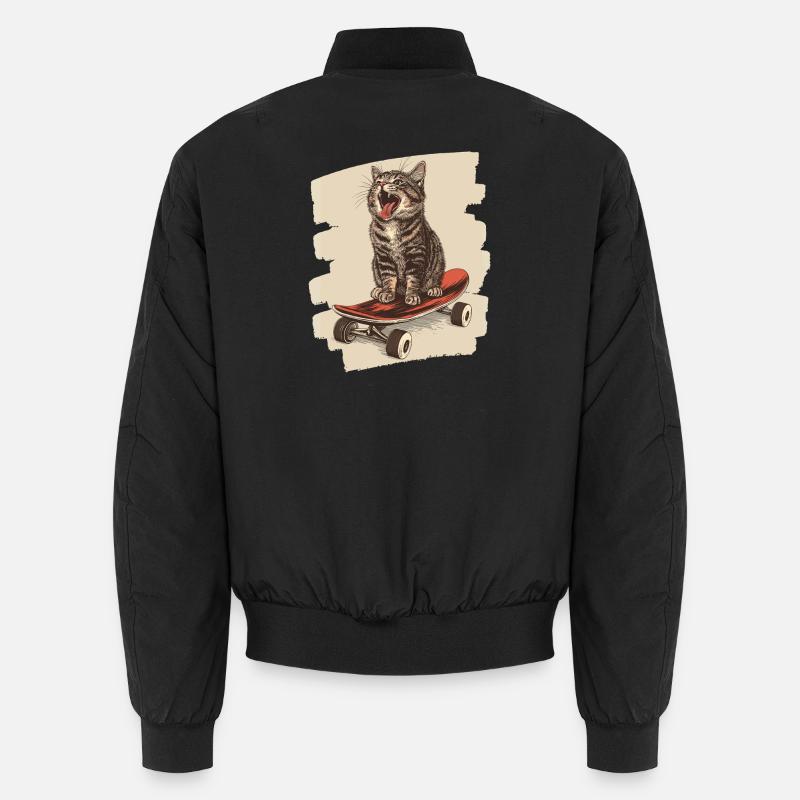 Chat de planche à roulettes Bomber unisexe
