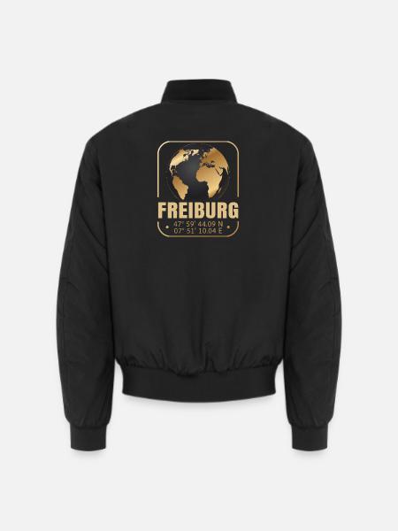 Freiburg - Unisex Bomberjacke - Schwarz
