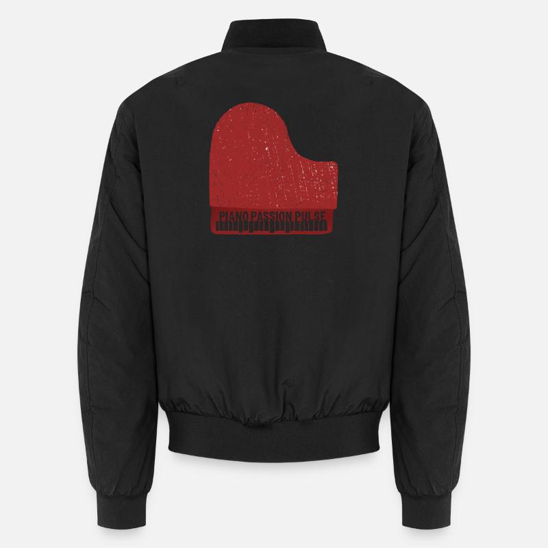 Piano Passion Pulse Bomber unisexe