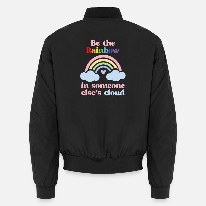 LGBTQ Pride Month - Be the Rainbow Unisex Bomber Jacket