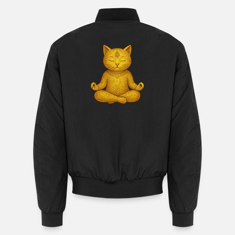 Chat de Yoga Bomber unisexe