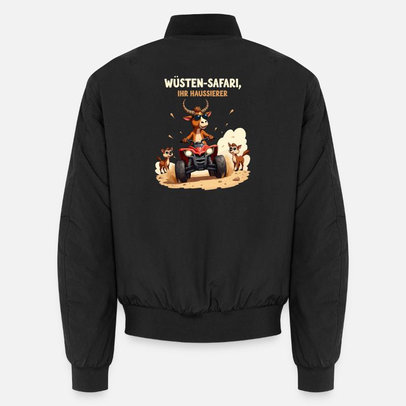Deserts - Taurus - Unisex Bomber Jacket - black