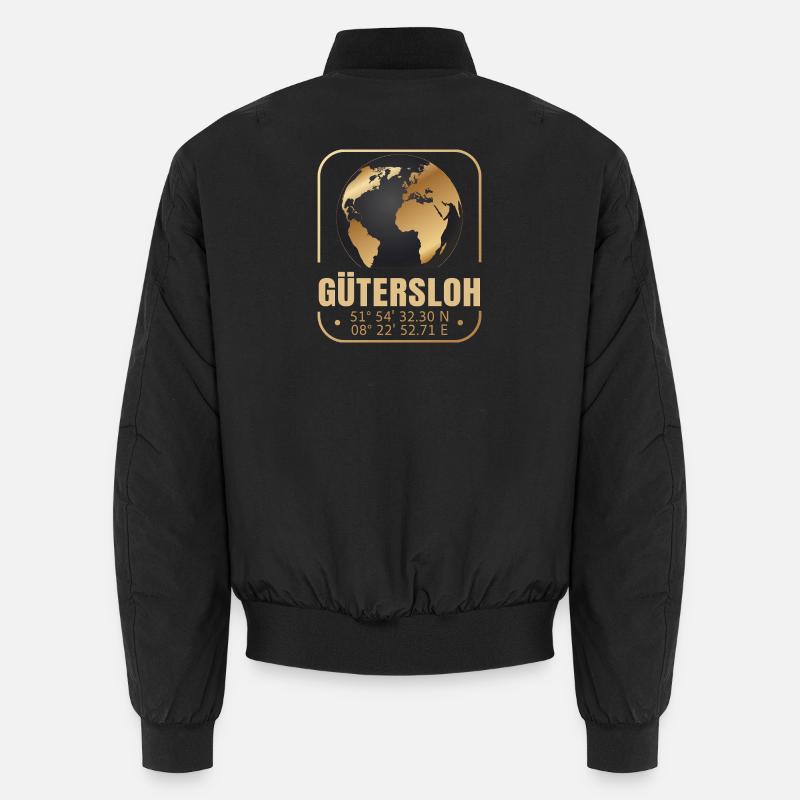 Gütersloh - Unisex Bomberjacke - Schwarz