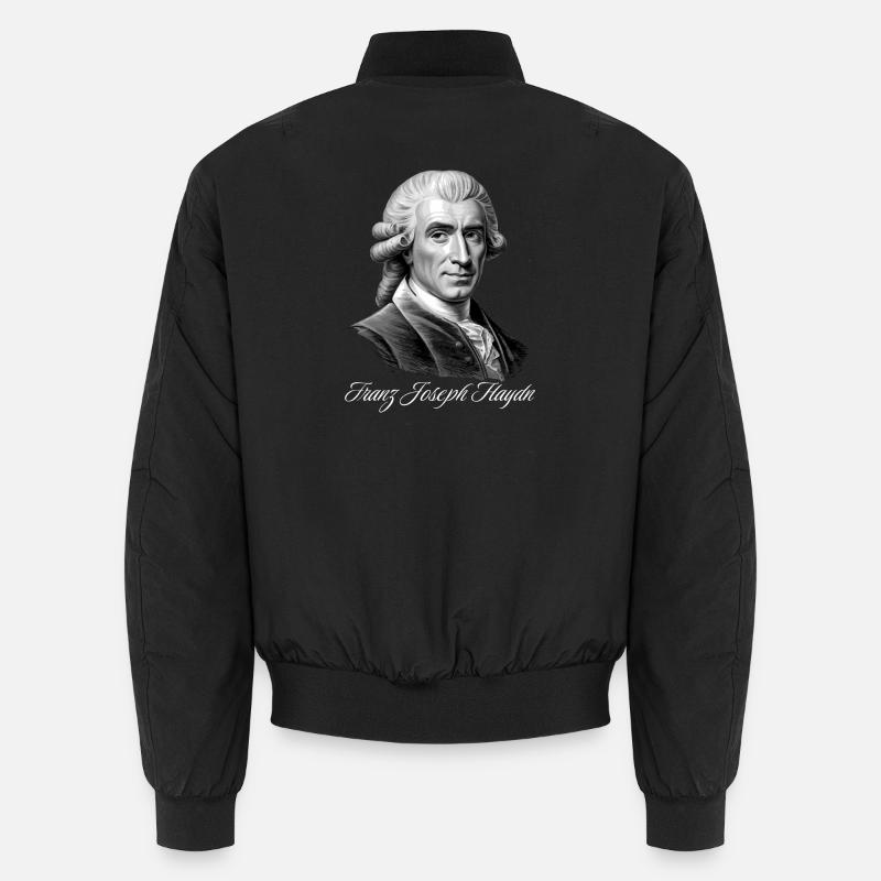 Franz Joseph Haydn - Portrait du compositeur Bomber unisexe