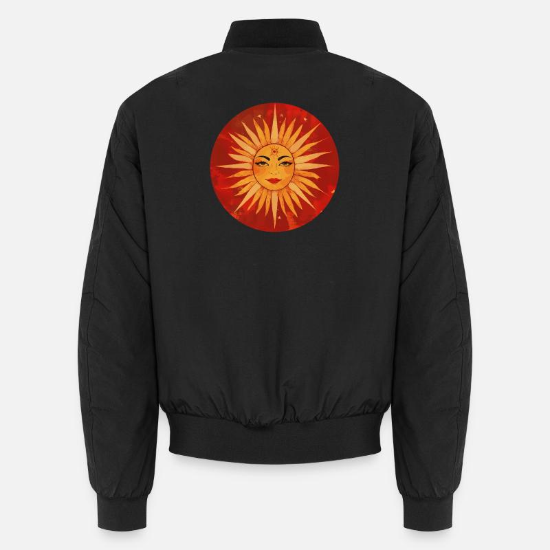 Sonne Unisex Bomberjacke