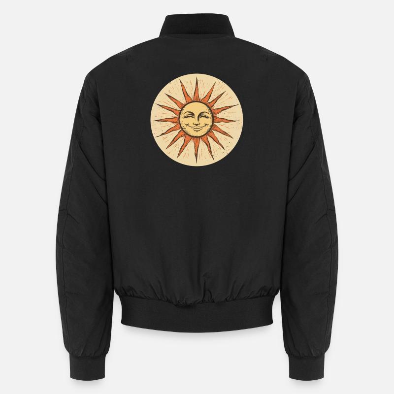 Soleil - Bomber unisexe - noir