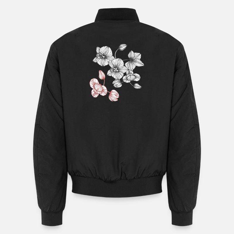 Vrille de fleur Bomber unisexe