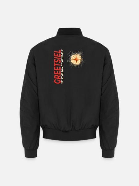 Greetsiel - Unisex Bomberjacke - Schwarz