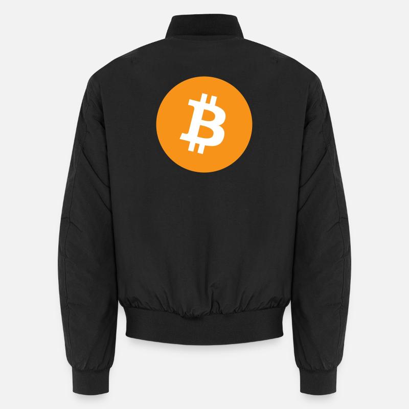 Bitcoin Logo Bomber unisexe