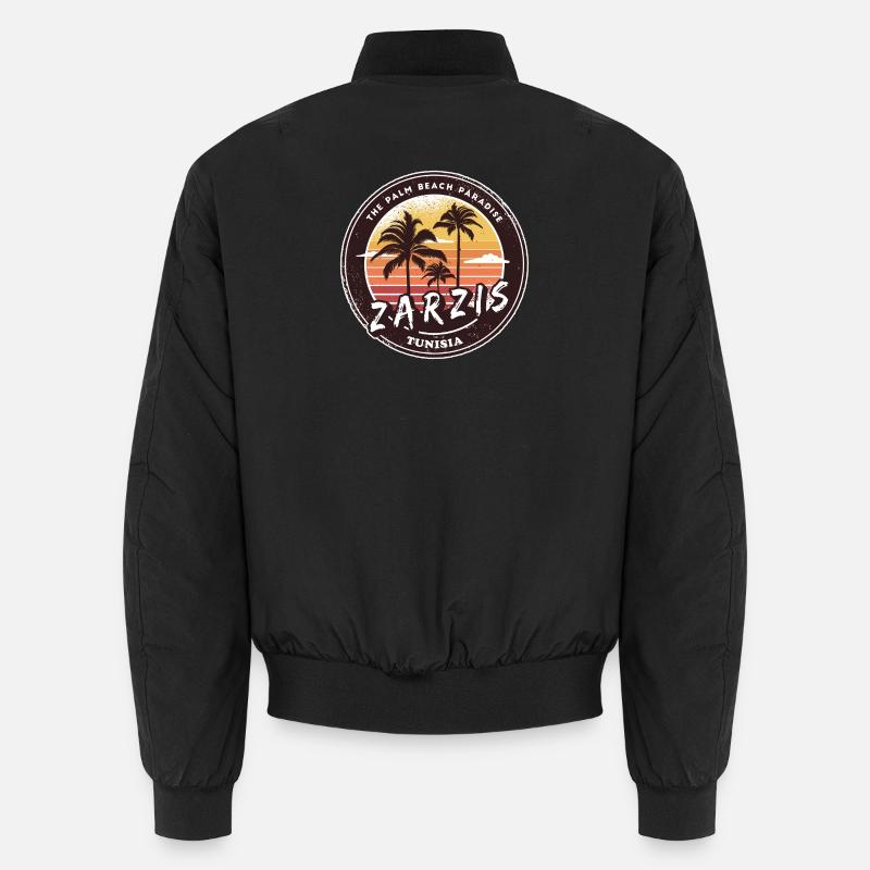 Zarzi's Palm Trees Vintage Design Unisex Bomber Jacket