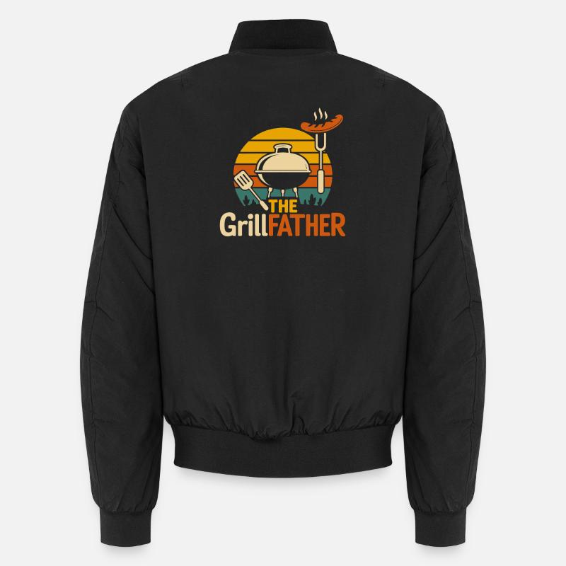 Griller avec style - The GrillFather BBQ Kitchen Bomber unisexe