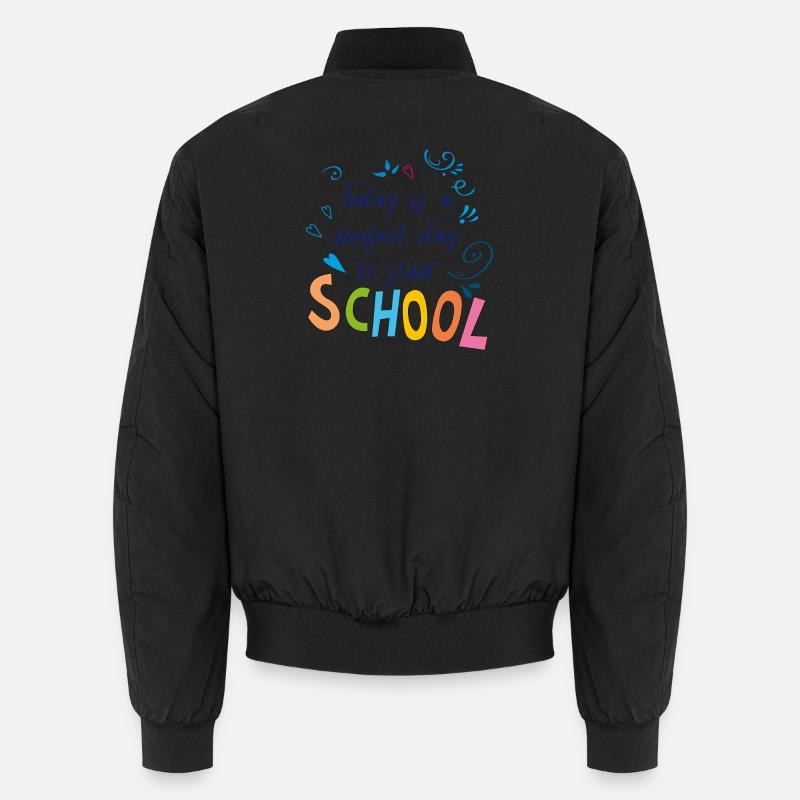 School Time Unisex Bomberjacke