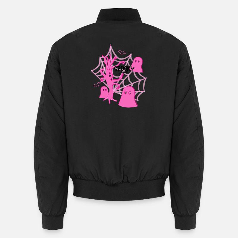 Rose Effrayant Saison/Halloween Bomber unisexe