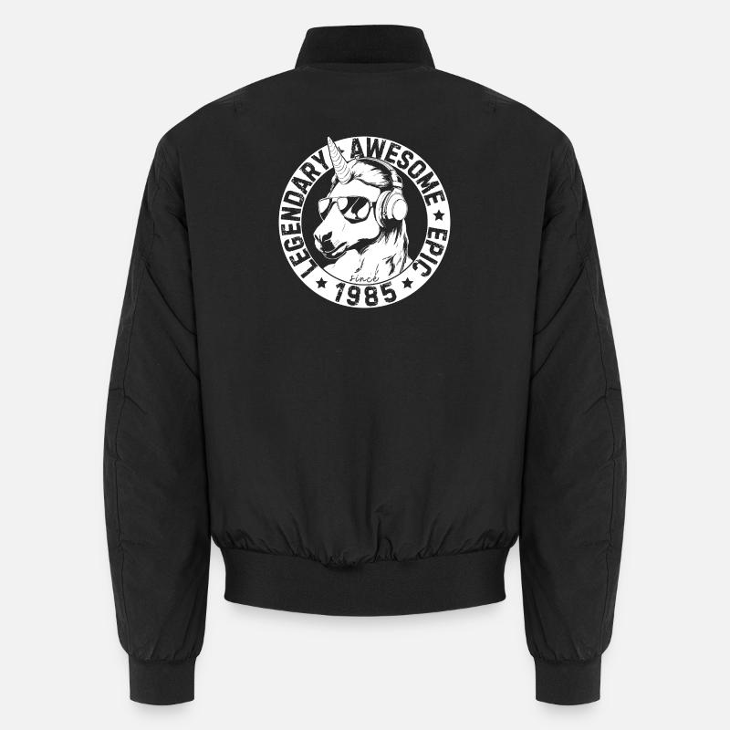 LEGENDARY AWESOME EPIC seit 1985 - Unisex Bomberjacke - Schwarz