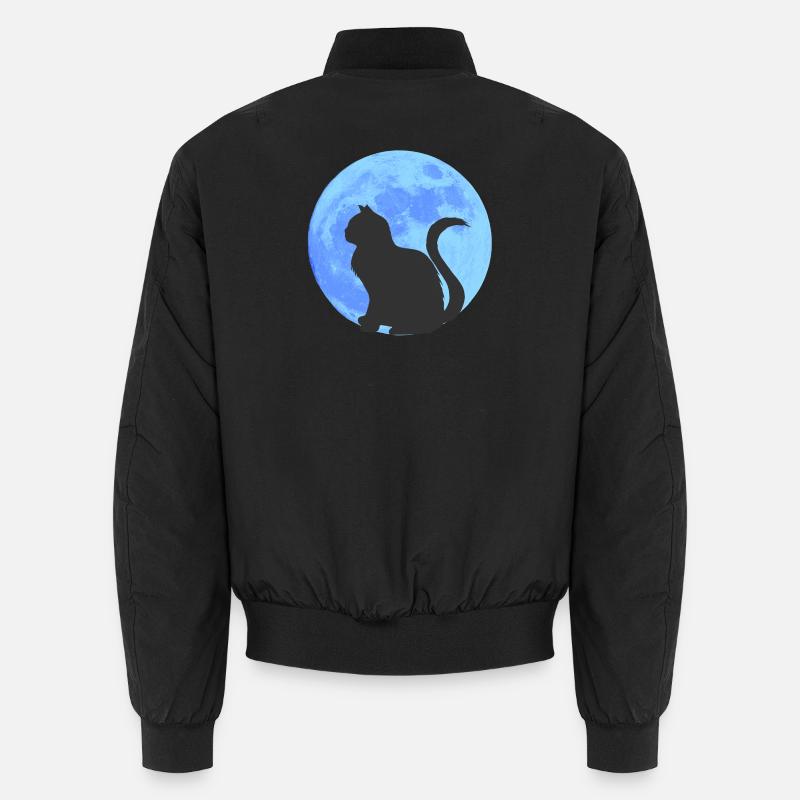 katzen, goth, monde - Unisex Bomberjacke - Schwarz
