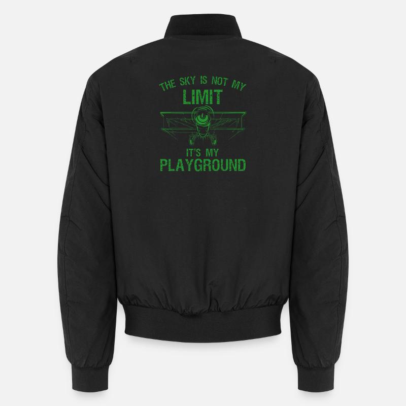 Sky is Not My Limit Playground Tee Unisex Bomber Jacket