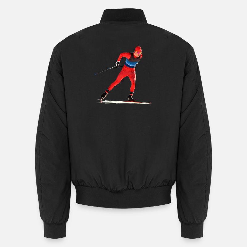 Skilanglauf Unisex Bomberjacke