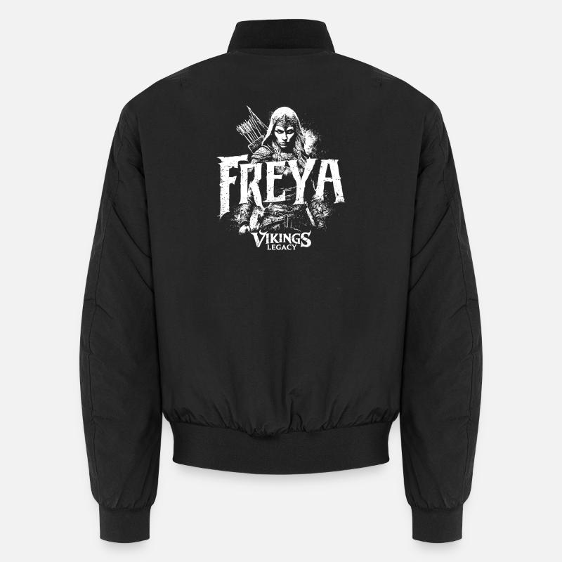 Freya - the Viking goddess Unisex Bomber Jacket